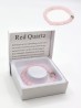Red Quartz Blessing Bead Bracelets with Gift Box. 